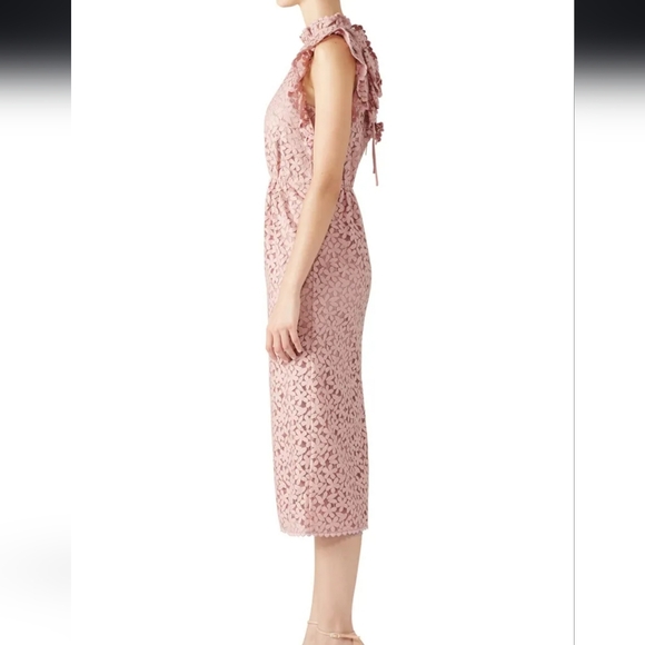 Kate Spade floral lace ruffle dress - Picture 2 of 6